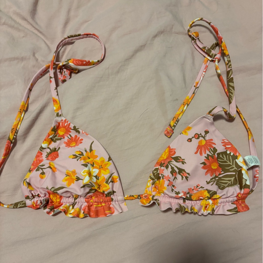 Floral Aerie Bikini Top